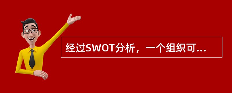 经过SWOT分析，一个组织可以有不同的战略匹配和选择，下列选项中属于经过SWOT分析后战略匹配的是()。