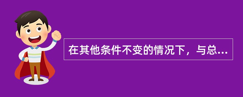 在其他条件不变的情况下，与总杠杆系数成同比例变动的有()。