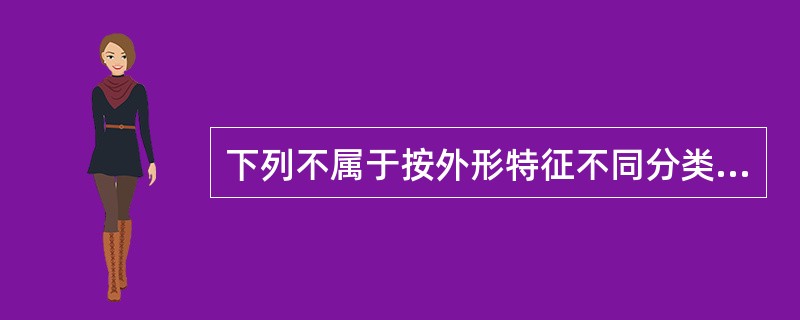 下列不属于按外形特征不同分类的账簿是()。