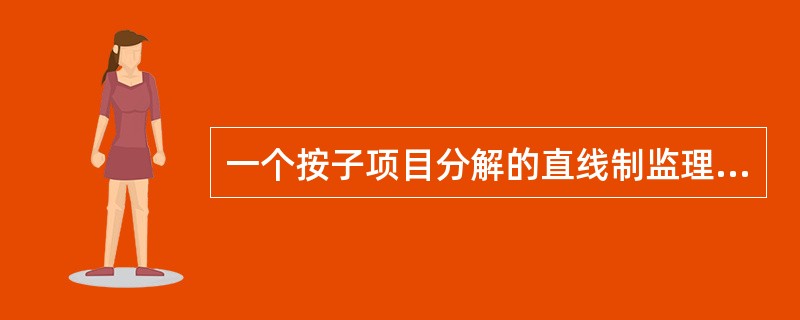 一个按子项目分解的直线制监理组织中，子项目监理工程师一般应列入（）之中。