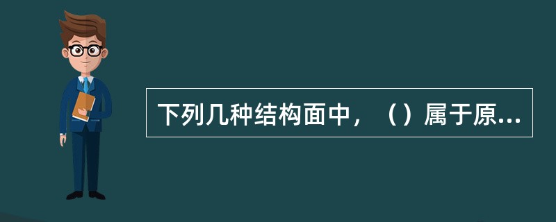 下列几种结构面中，（）属于原生结构面。