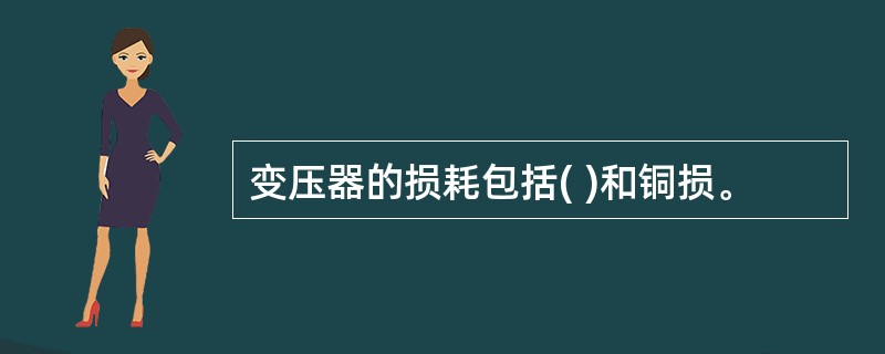 变压器的损耗包括( )和铜损。