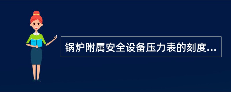 锅炉附属安全设备压力表的刻度极限值，应大于或等于工作压力的（）倍，表盘直径不得小于100mm。