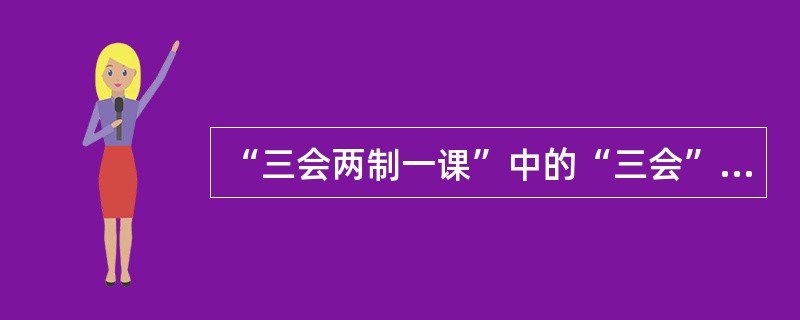 “三会两制一课”中的“三会”指的是：支部团员大会、支部委员会、( )。