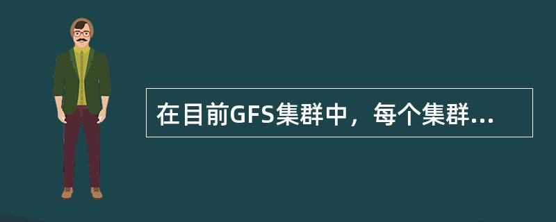 在目前GFS集群中，每个集群包含( )个存储节点