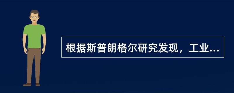 根据斯普朗格尔研究发现，工业工程师的最明显的价值观是（）。