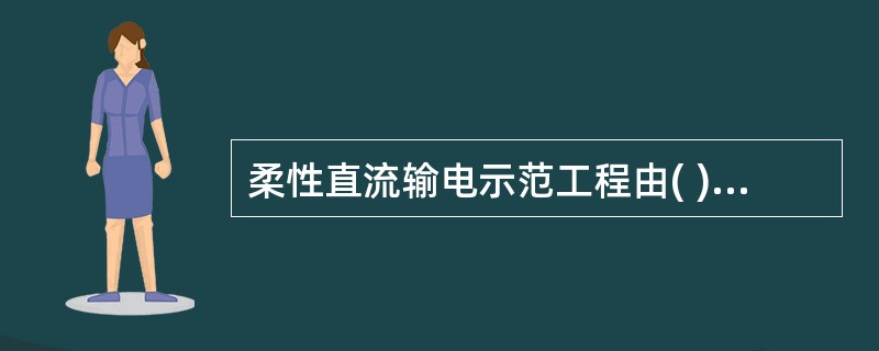 柔性直流输电示范工程由( )电力公司承担，建设有南汇风电场换流站和书柔换流站。