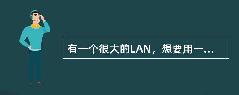 有一个很大的LAN，想要用一台6端口的路由器来划分子网。假定有一个C类地址，可以使用子网掩码( )以保证每个子网获得最多的主机数。