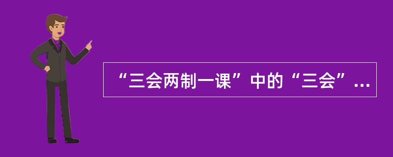 “三会两制一课”中的“三会”指的是：支部团员大会、支部委员会、( )。